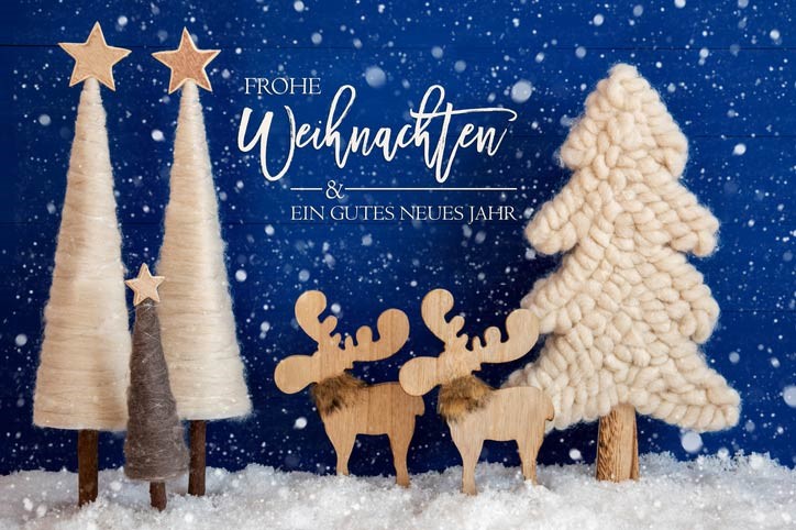 FROHE WEIHNACHTEN UND EINEN GUTEN RUTSCH